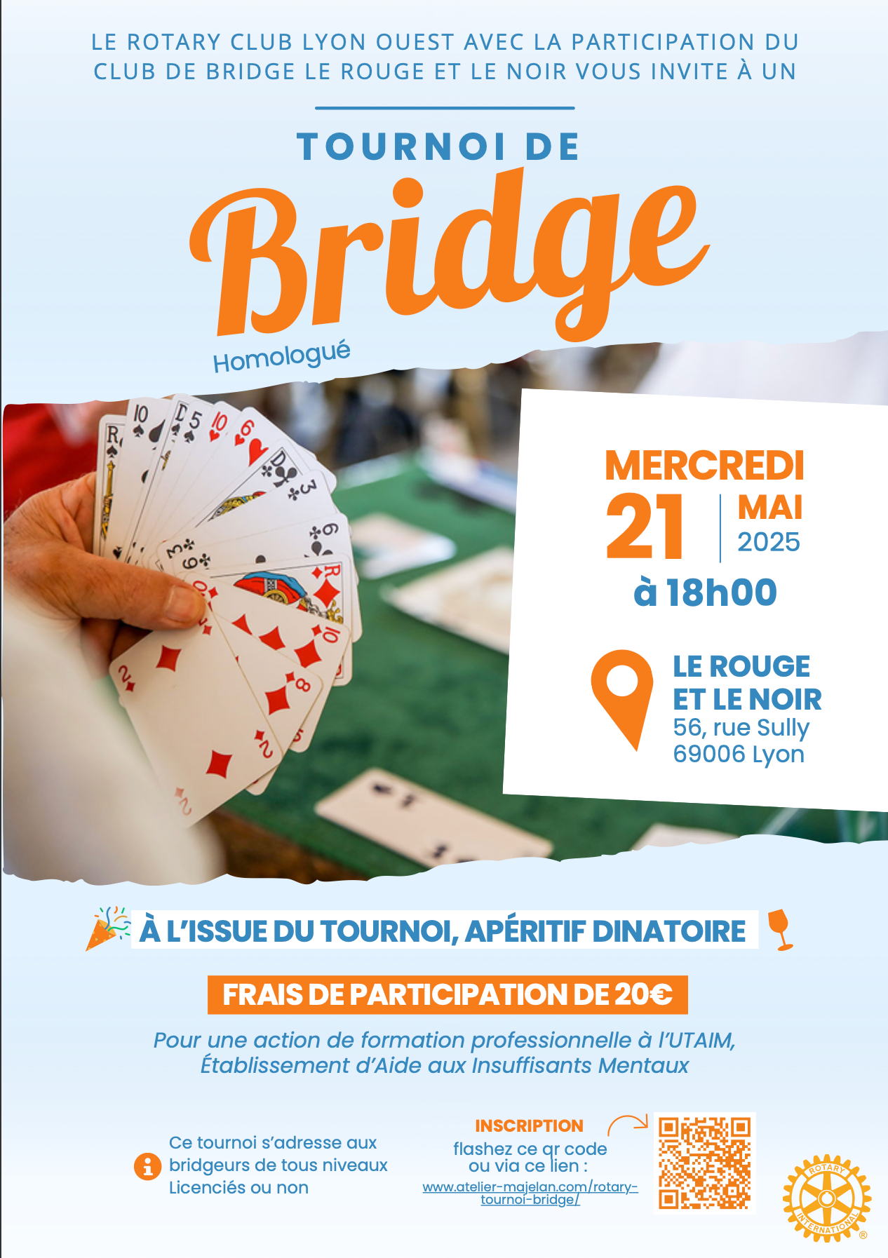 Flyer Tournoi UTAIM Rotary